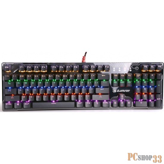 Клавиатура A4 Bloody B810R Battlefield механическая черный USB Multimedia for gamer LED