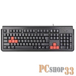 Клавиатура A4 X7-G300 черный USB Gamer