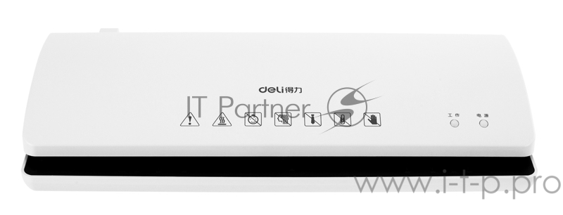 Ламинатор Deli 3897 серый A4 (50-125мкм) 35см/мин