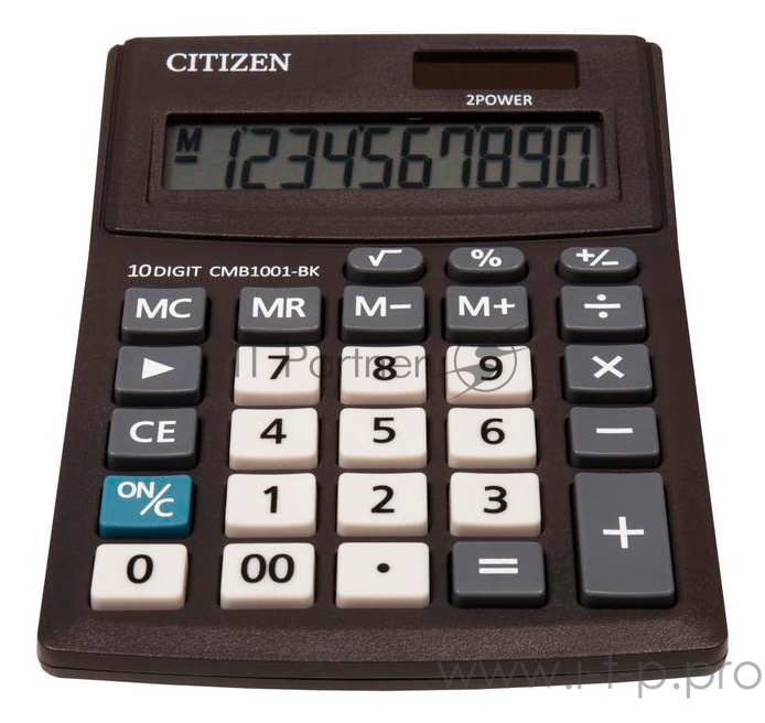 Калькулятор настольный Citizen CMB1001BK черный 10-разр.
