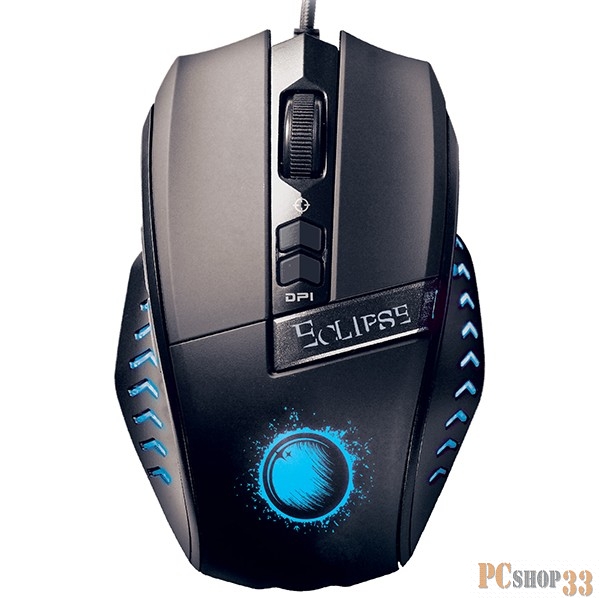 Клавиатуры, мыши Мышь Qumo Eclipse M23 22482 {проводная, оптическая, 1000/1500/2000/3200 dpi}