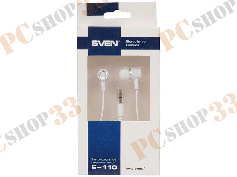 Наушники Sven E-110, белый