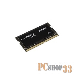 Модуль памяти Kingston DDR4 SODIMM 16GB HX421S13IB/16 {PC4-17000, 2133MHz, CL13, HyperX Impact}