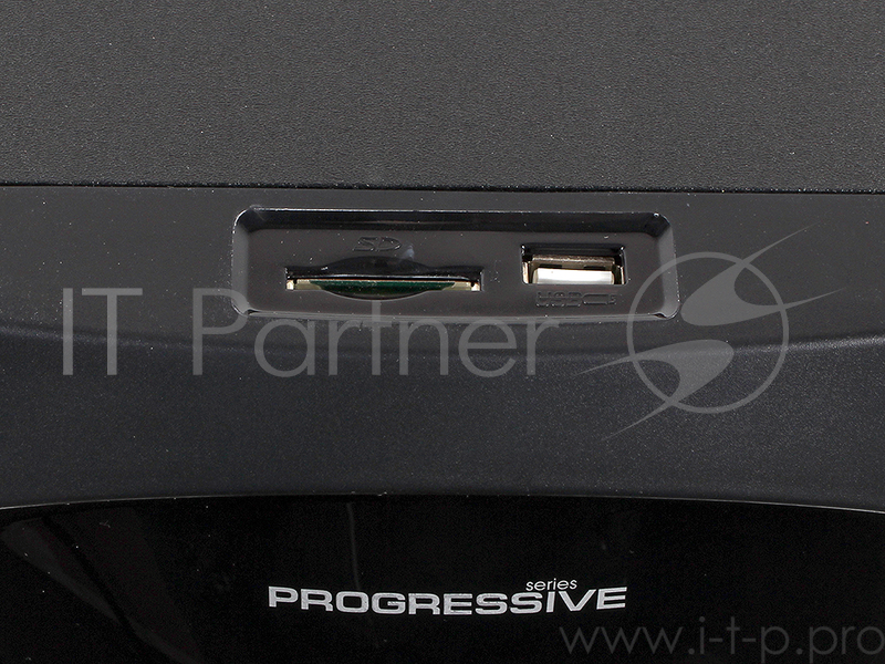 Колонки Dialog Progressive AP-200 BLACK { 2.1, 30W+2*15W RMS, USB+SD reader }