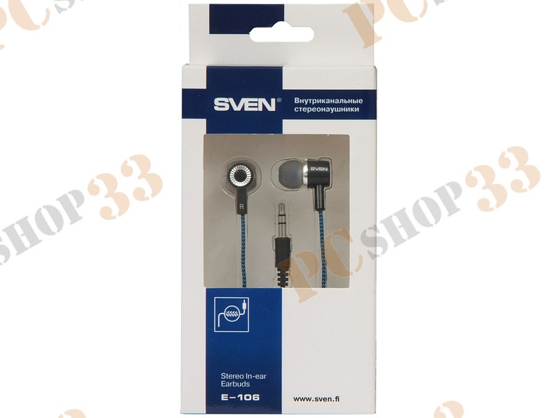 Наушники Sven E-106, черно-синий