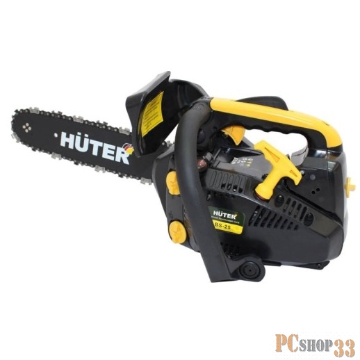 Бензопила Huter BS-25 70/6/5 Бензопила { 800 Вт, 25 см3, бак 0,31 л, антивиб. система, шина 300см/12