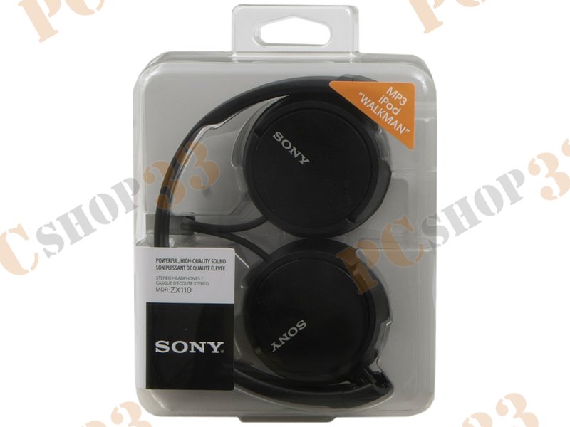 Наушники Sony MDR-ZX110/BC(AE), черный