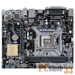 Материнская плата ASUS H110M-D RTL Материнская плата { Soc-1151 Intel H110 2xDDR4 mATX AC`97 8ch(7.1) GbLAN+VGA+HDMI}