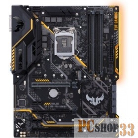 Материнская плата ASUS TUF Z370-PRO GAMING RTL {Socket 1151, iZ370, 4*DDR4, 2*PCI-E, SATA 6Gb/s + RAID, M.2, ALC887 8ch, GLAN, USB3.1, DVI-D + HDMI, ATX}