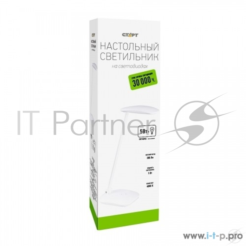 Светильники настольные СТАРТ (4670012298069) Светильник настольный со светодиодами CT56 белый