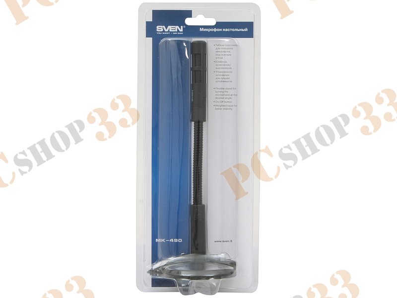 Микрофон Sven MK-490 черный