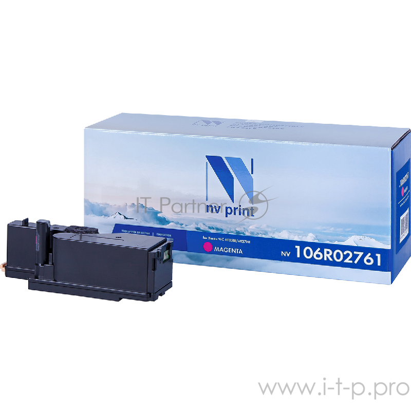 Расходные материалы NV Print 106R02761 Картридж для Xerox Phaser 6020/6022/WorkCentre 6025/6027 (1000k) Magenta