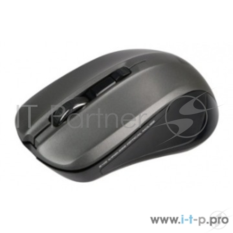 Клавиатуры, мыши Jet.A Comfort OM-U36G Grey USB {Беспроводная мышь, 800/1200/1600 dpi, 3 кнопки}