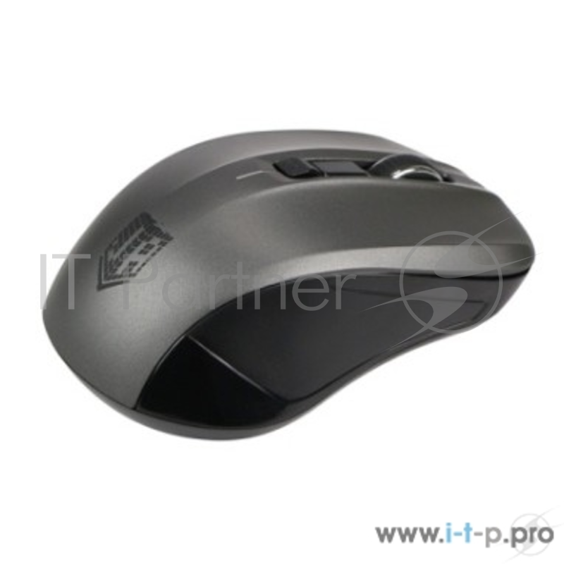 Клавиатуры, мыши Jet.A Comfort OM-U36G Grey USB {Беспроводная мышь, 800/1200/1600 dpi, 3 кнопки}