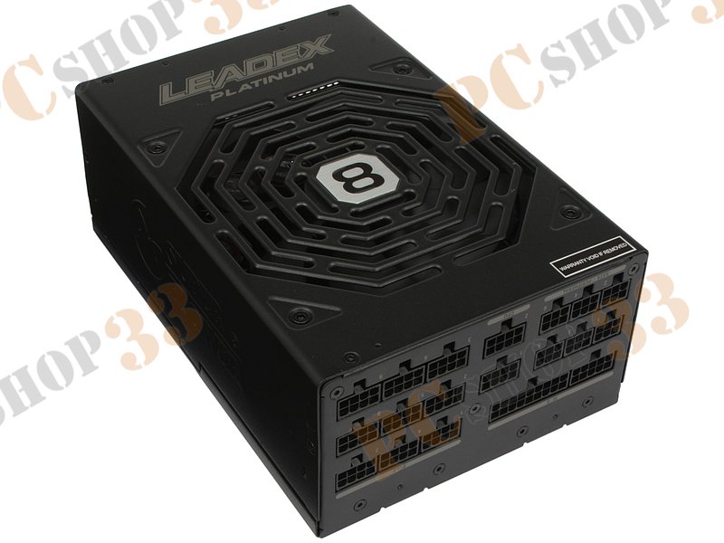 Блок питания 2000Вт Super Flower Leadex Platinum SF-2000F14HP ATX12V V2.32 (24+4/8+6+6/8pin, вентилятор d140мм) + кабель питания EURO (1.7м)