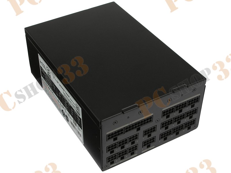 Блок питания 2000Вт Super Flower Leadex Platinum SF-2000F14HP ATX12V V2.32 (24+4/8+6+6/8pin, вентилятор d140мм) + кабель питания EURO (1.7м)