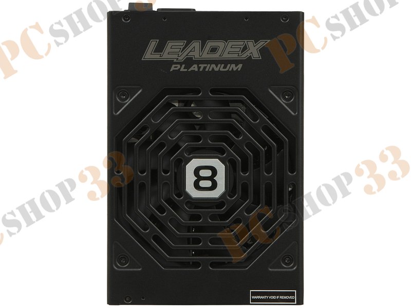 Блок питания 2000Вт Super Flower Leadex Platinum SF-2000F14HP ATX12V V2.32 (24+4/8+6+6/8pin, вентилятор d140мм) + кабель питания EURO (1.7м)