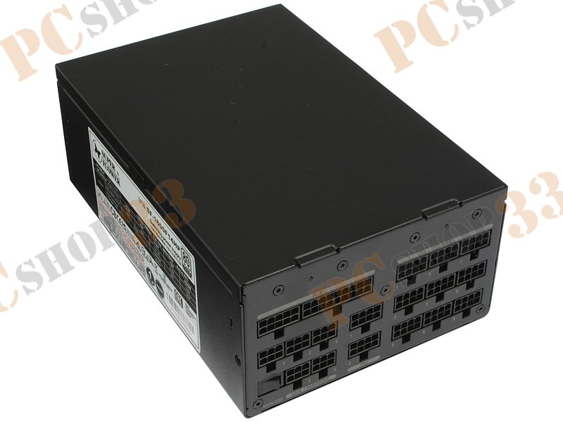 Блок питания 1600Вт Super Flower Leadex Platinum SF-1600F14HP ATX12V V2.32 (24+4/8+6+6/8pin, вентилятор d140мм) + кабель питания EURO (1.4м)