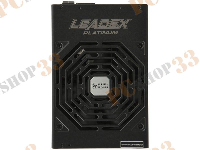 Блок питания 1600Вт Super Flower Leadex Platinum SF-1600F14HP ATX12V V2.32 (24+4/8+6+6/8pin, вентилятор d140мм) + кабель питания EURO (1.4м)