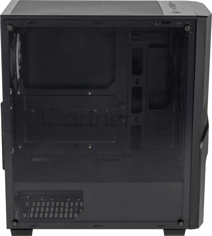 Корпус Formula V-LINE 7405 черный без БП ATX 4x120mm 2xUSB2.0 2xUSB3.0 audio bott PSU