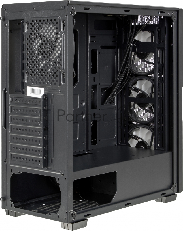 Корпус Formula V-LINE 7405 черный без БП ATX 4x120mm 2xUSB2.0 2xUSB3.0 audio bott PSU