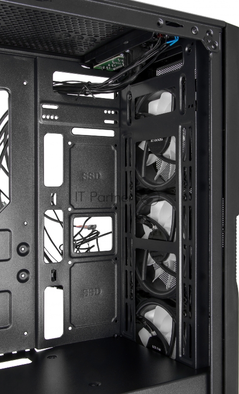 Корпус Formula V-LINE 7405 черный без БП ATX 4x120mm 2xUSB2.0 2xUSB3.0 audio bott PSU