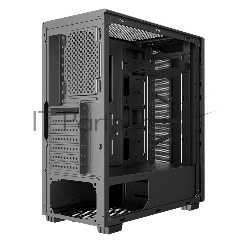 Корпус Formula V-LINE 7405 черный без БП ATX 4x120mm 2xUSB2.0 2xUSB3.0 audio bott PSU