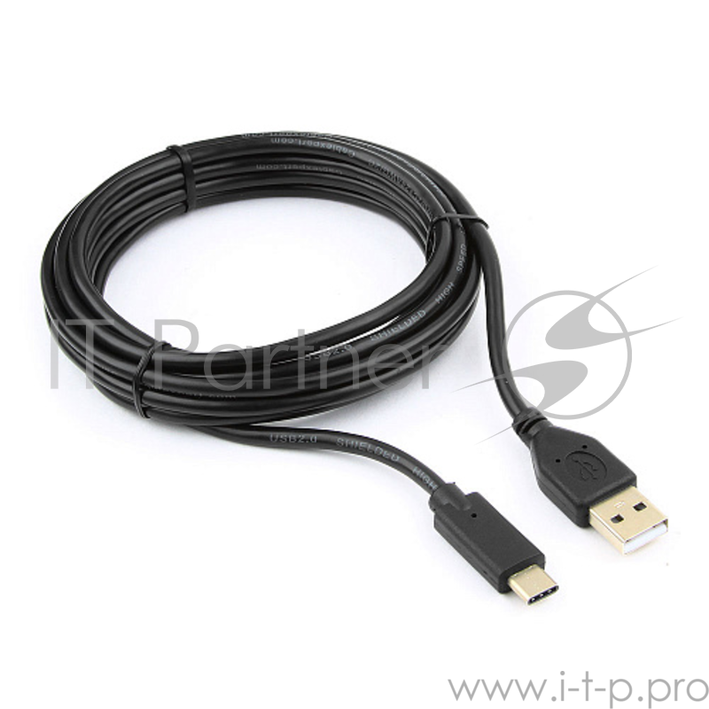 Кабель Cablexpert CCP-USB2-AMCM-10 Кабель USB2.0 AM/USB3.1TypeC, 3м,