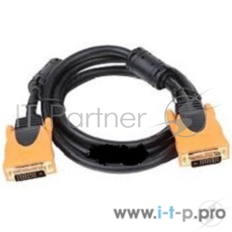 Кабель Aopen DVI-DVI Dual Link (25M-25M), 3m, 2 фильтра ACG446D-3M
