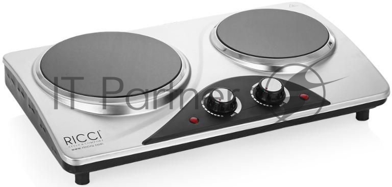 Плитка инфракрасная RICCI RIC-3206i, 1200Вт., 2 конф., нерж.