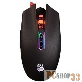 Мышь A4 Bloody Q80 черный оптическая (3200dpi) USB игровая (8but)