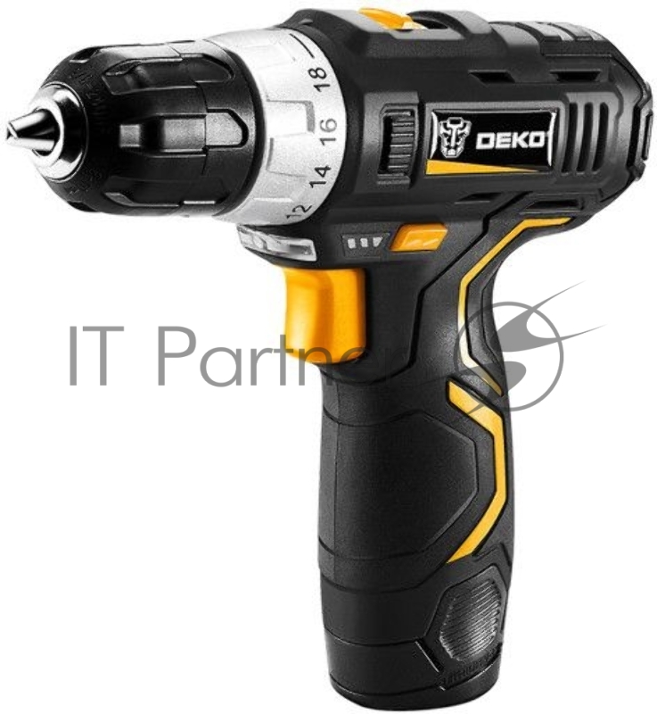 Дрель-шуруповерт Deko GCD12DU3 SET 4 аккум. патрон:быстрозажимной (кейс в комплекте)