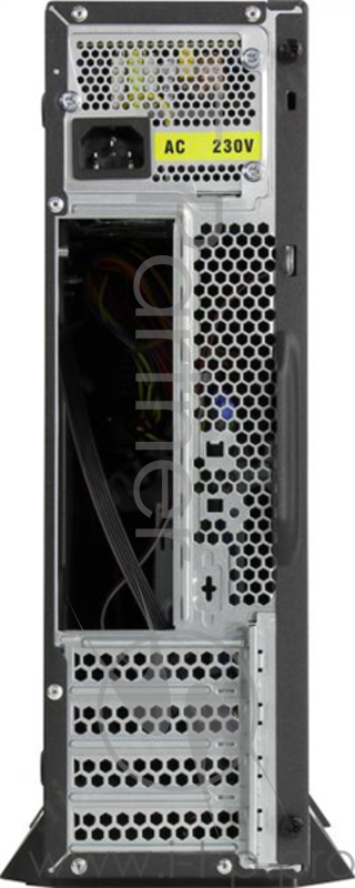 Корпус Slim Case Powerman EL555 Black PM-300ATX 2*USB 3.0+2*USB2.0,HD,Audio mATX, miniATX