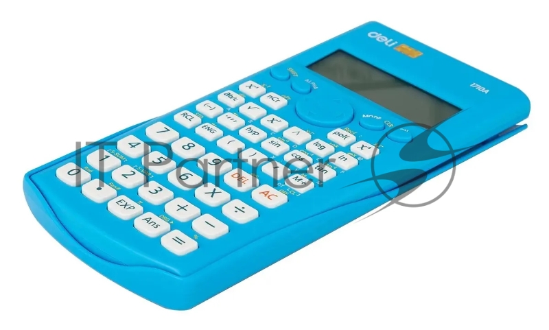Калькулятор научный Deli E1710A/BLU синий 10+2-разр.