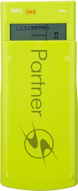 Калькулятор научный Deli E1710A/GRN зеленый 10+2-разр.