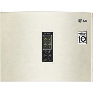 Холодильник LG GA-B419SEUL 1.9м:-Инверторный компрессор-Класс энергоэффективности А+-Total No Frost-Скрытая ручка-Внешний дисплей