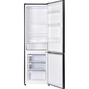 Холодильник Maunfeld MFF176SFSB черный (двухкамерный)