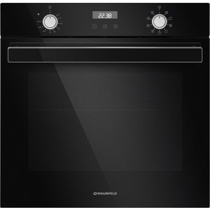 Духовой шкаф Электрический Maunfeld EOEM.769B черное стекло