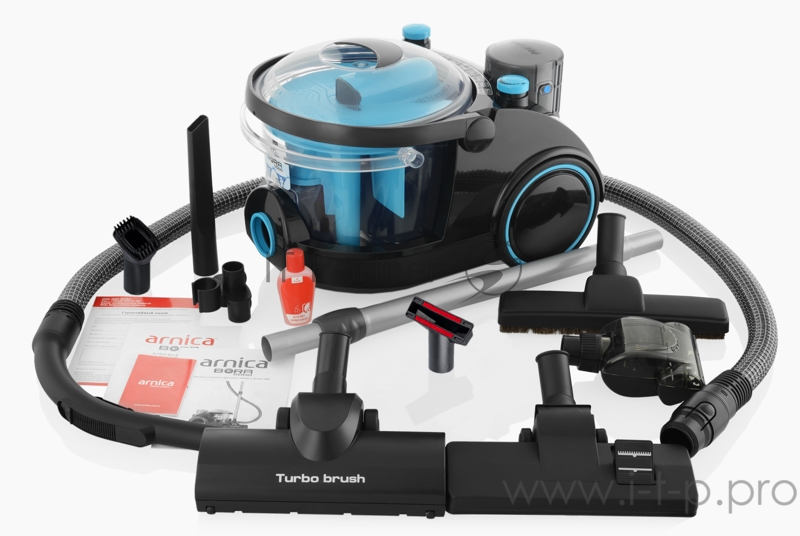 Пылесос с аквафильтром Arnica Bora5000, синий