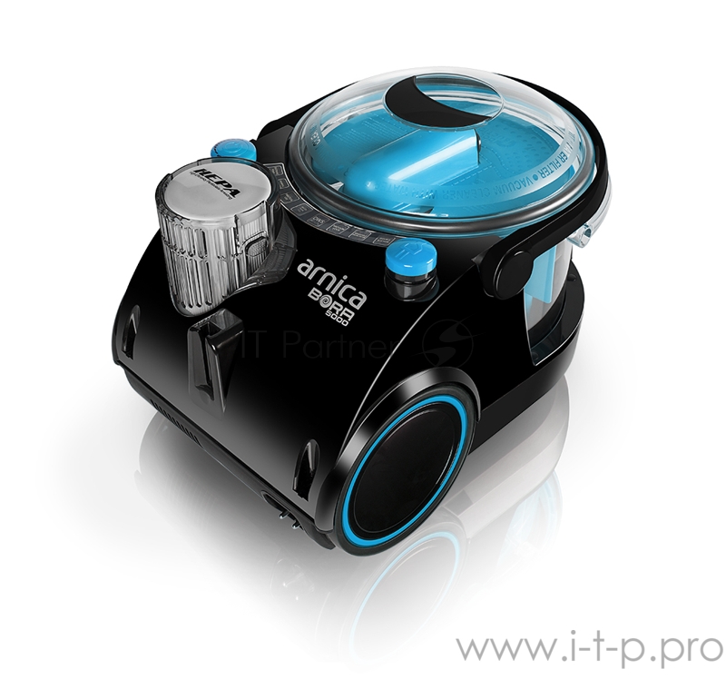 Пылесос с аквафильтром Arnica Bora5000, синий