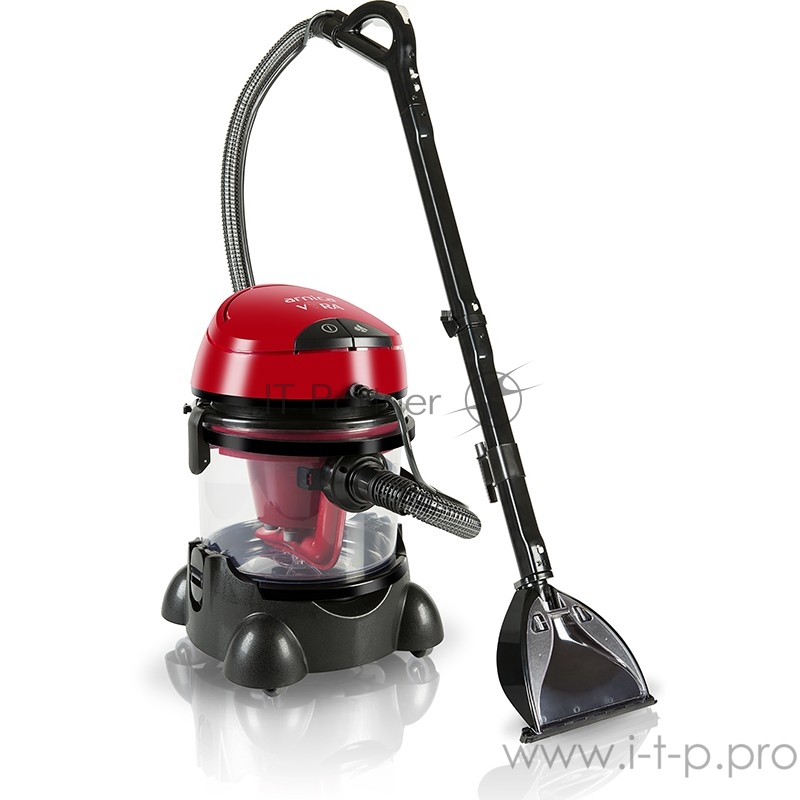 Моющий пылесос с аквафильтром Arnica VIRA, вишневый