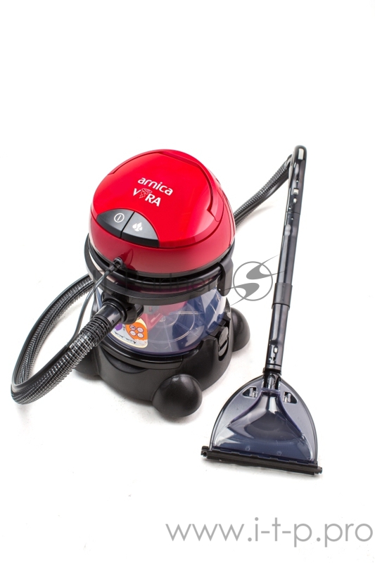 Моющий пылесос с аквафильтром Arnica VIRA, вишневый