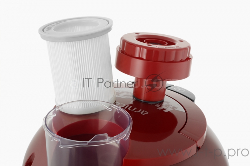 Моющий пылесос с аквафильтром Hydra Rain Plus Arnica, вишневый