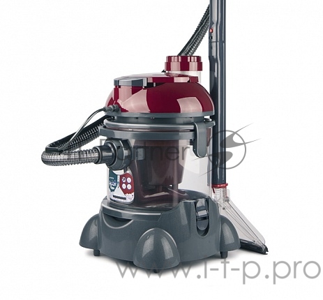 Моющий пылесос с аквафильтром Hydra Rain Plus Arnica, вишневый