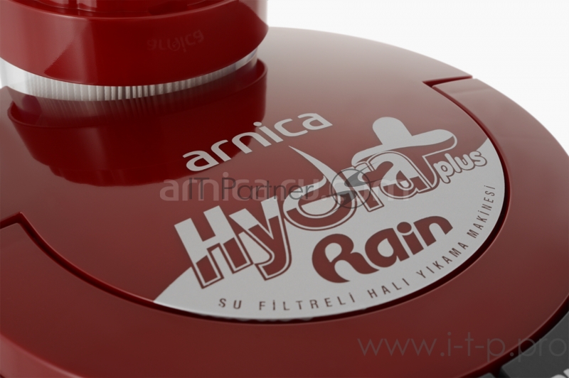 Моющий пылесос с аквафильтром Hydra Rain Plus Arnica, вишневый