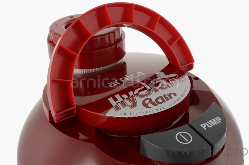 Моющий пылесос с аквафильтром Hydra Rain Plus Arnica, вишневый