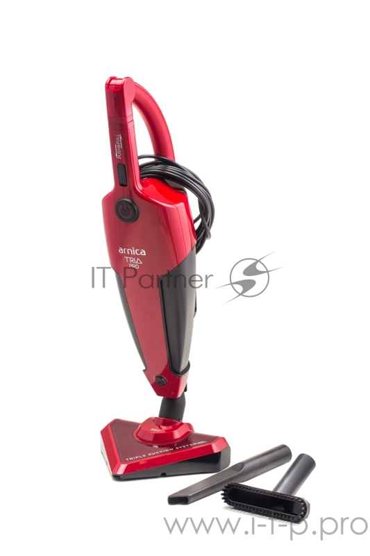 Пылесос TRIA Pro Arnica, черно-красный