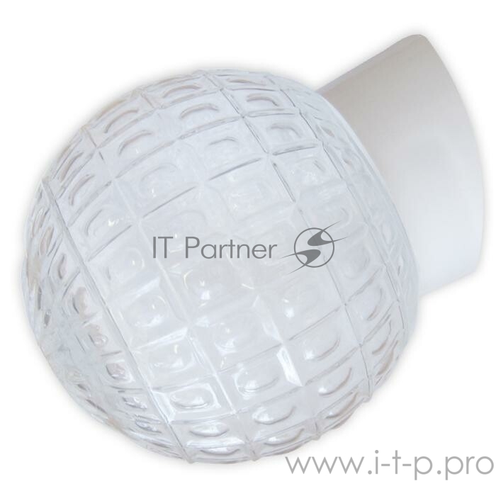 Светильник НББ 64-60-080 Гранат d150 1х60Вт E27 IP20 прозр./корпус наклонный бел. Элетех 1005100179