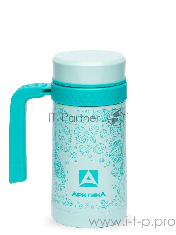Термос-кружка Арктика 412-500 ракушки, 500 мл