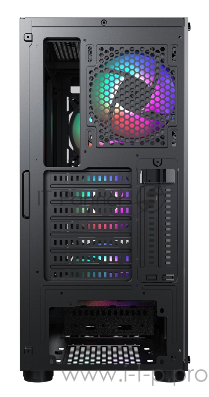 Корпус Formula V-LINE F-3 черный без БП ATX 3x120mm 2xUSB2.0 1xUSB3.0 audio bott PSU